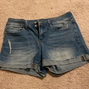 Jean shorts